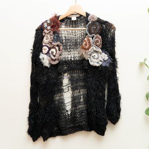 Rodarte open knit sweater